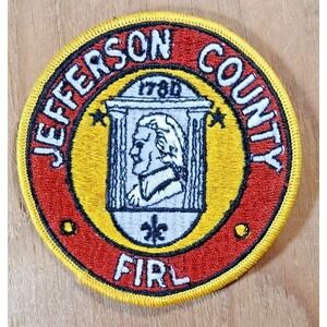 JEFFERSON COUNTY - RARE Fire Rescue Patch